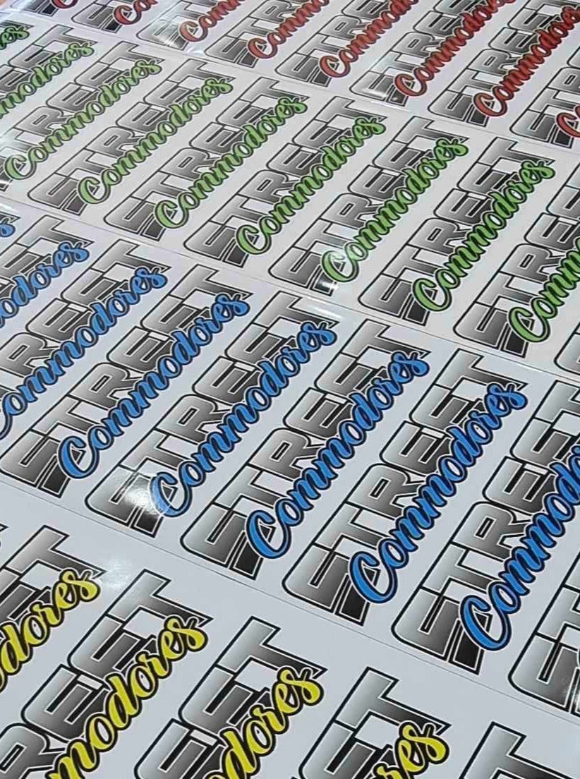 Street Commodores Sticker