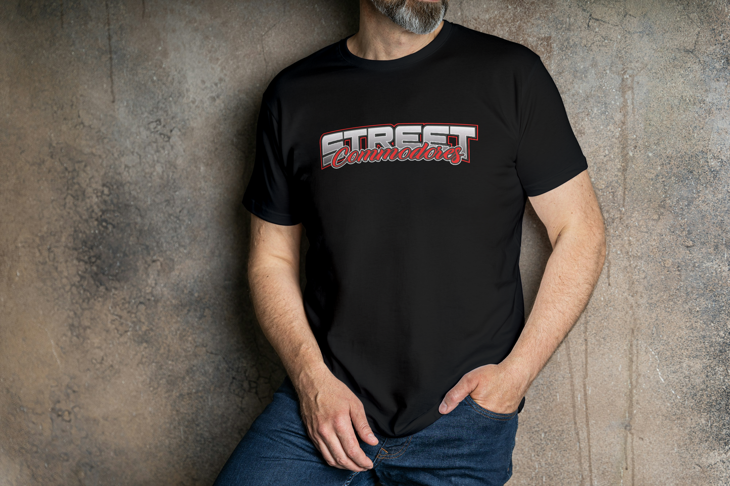 Street Commodores Signature Logo Back T-Shirt