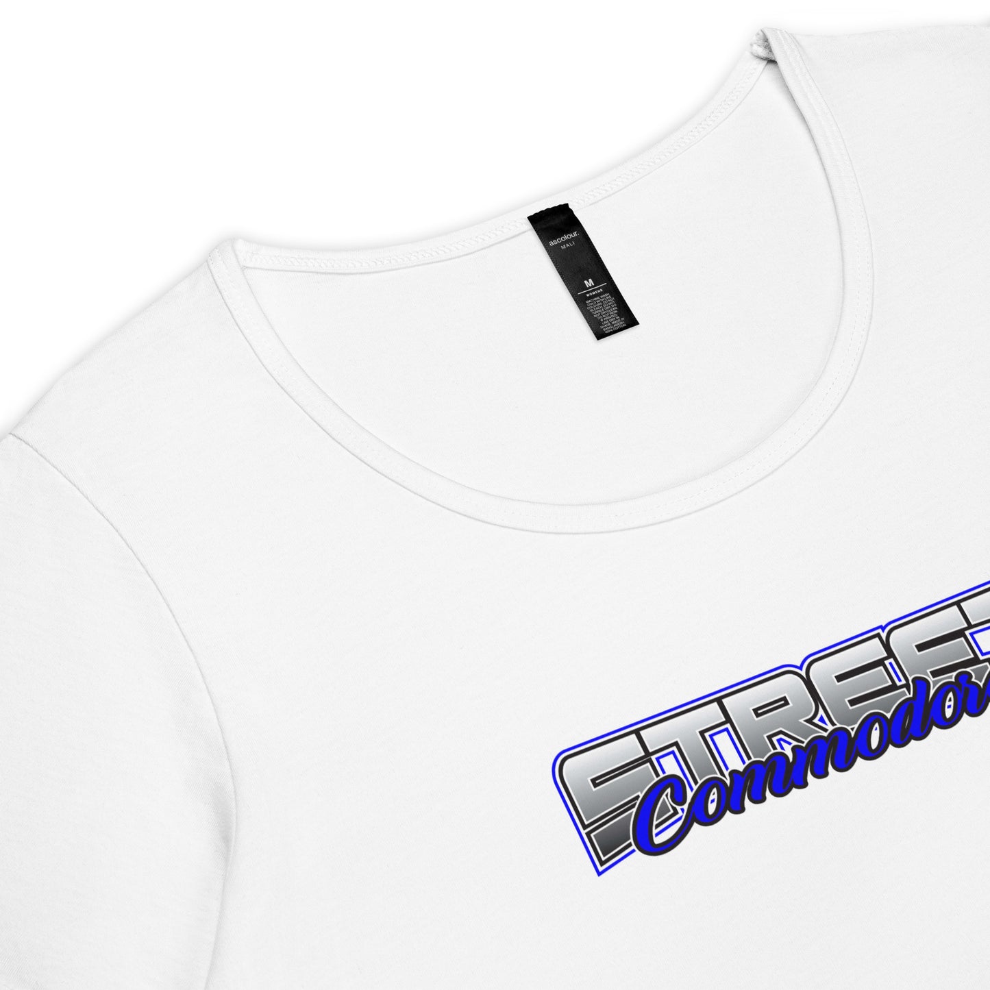 Street Commodores Classic Logo Women's T-Shirt White