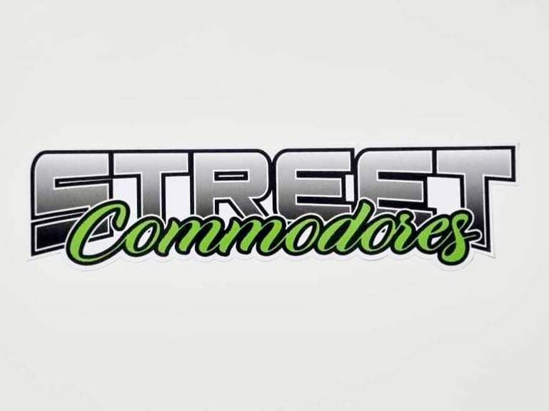 Street Commodores Sticker