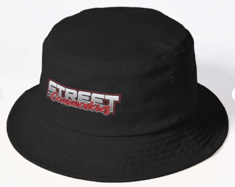 Street Commodores Signature Bucket Hat in Black