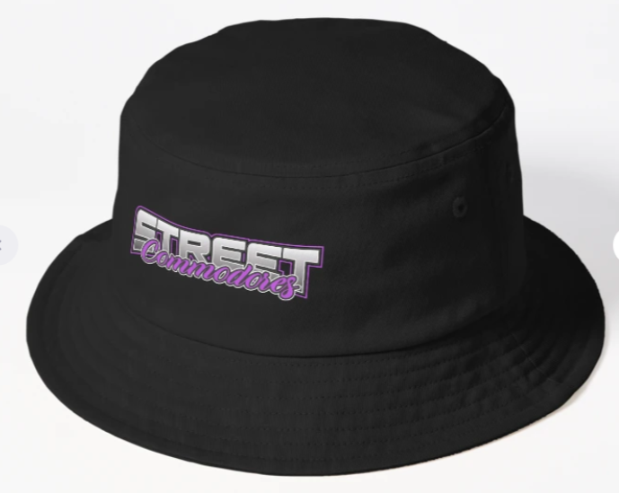 Street Commodores Signature Bucket Hat in Black