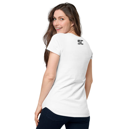 Street Commodores  SC Logo Women's T-Shirt White