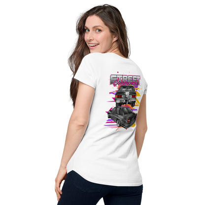 Street Commodores Retro Women's T-Shirt - White or Black