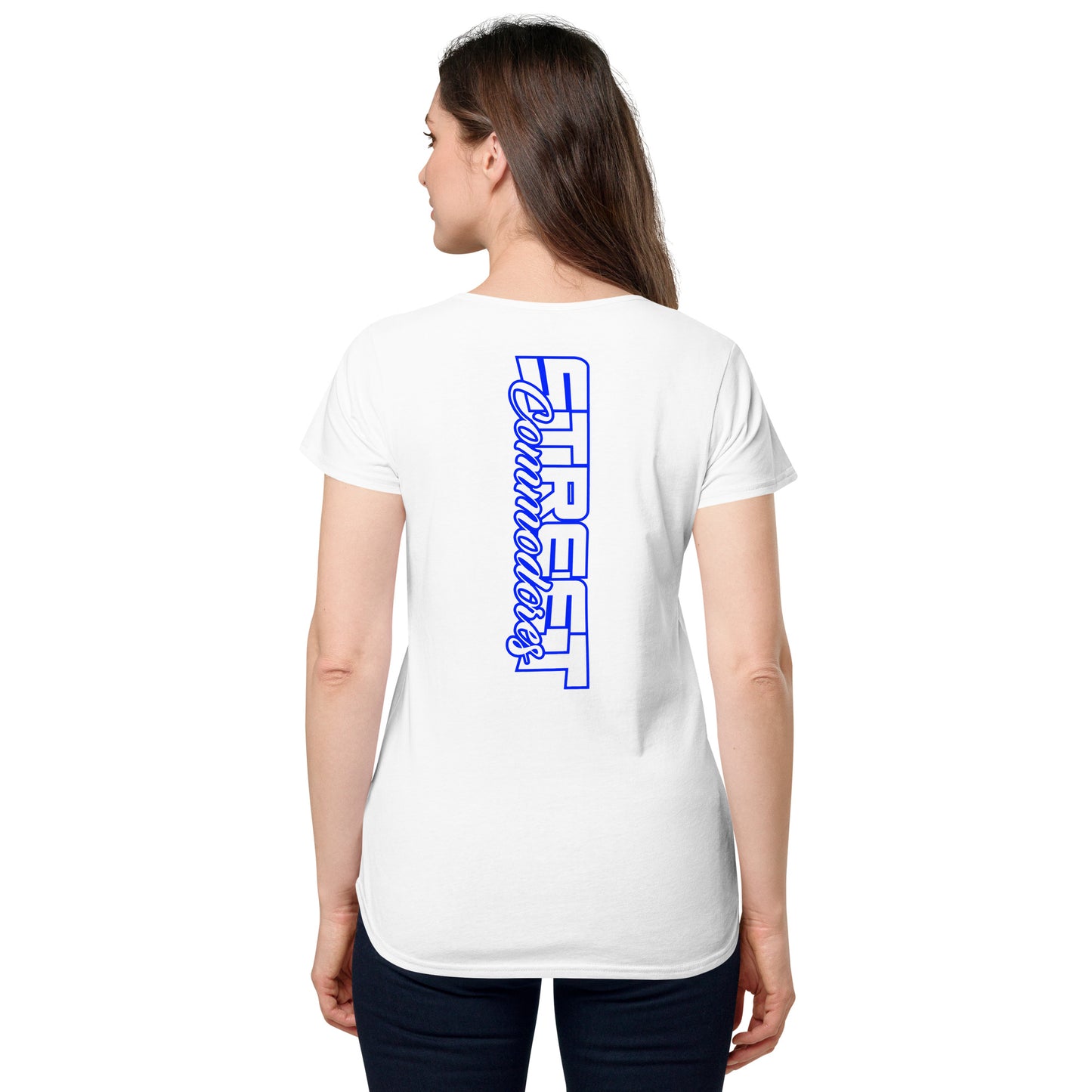 Street Commodores Classic Logo Women's T-Shirt White
