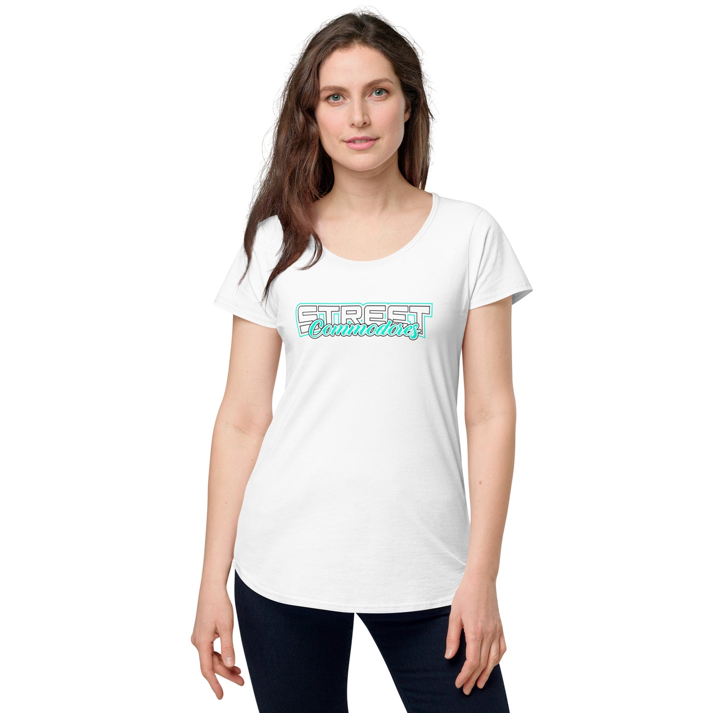 Street Commodores OG Logo Women's T-Shirt White