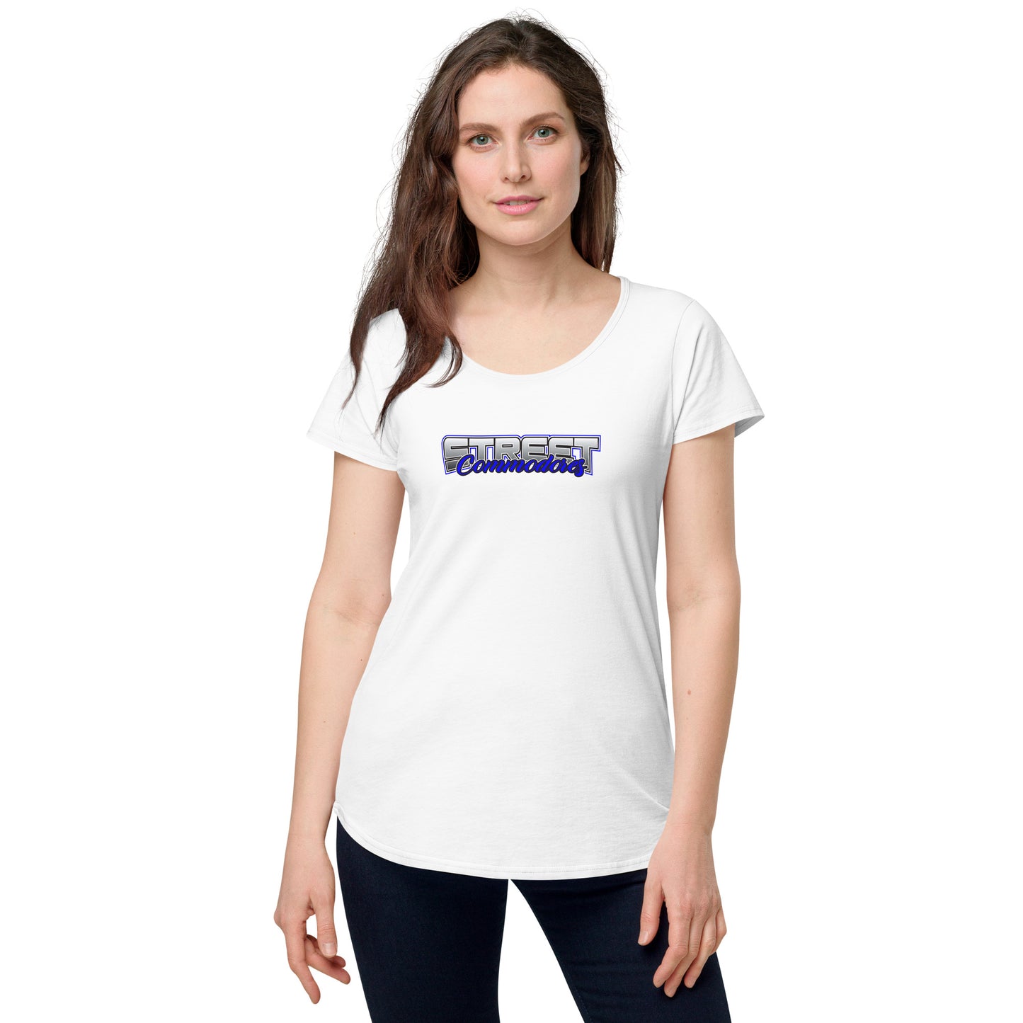Street Commodores Classic Logo Women's T-Shirt White