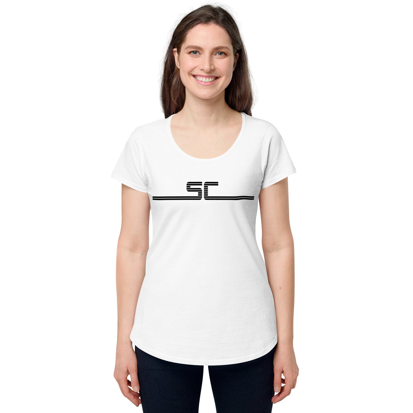 Street Commodores  SC Logo Women's T-Shirt White