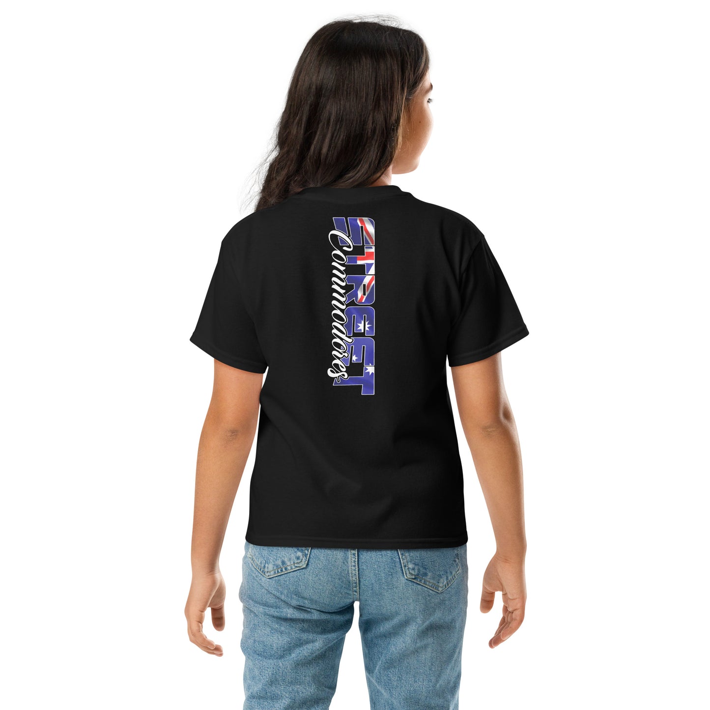 Street Commodores Signature Aussie Flag Kids Youth T-Shirt