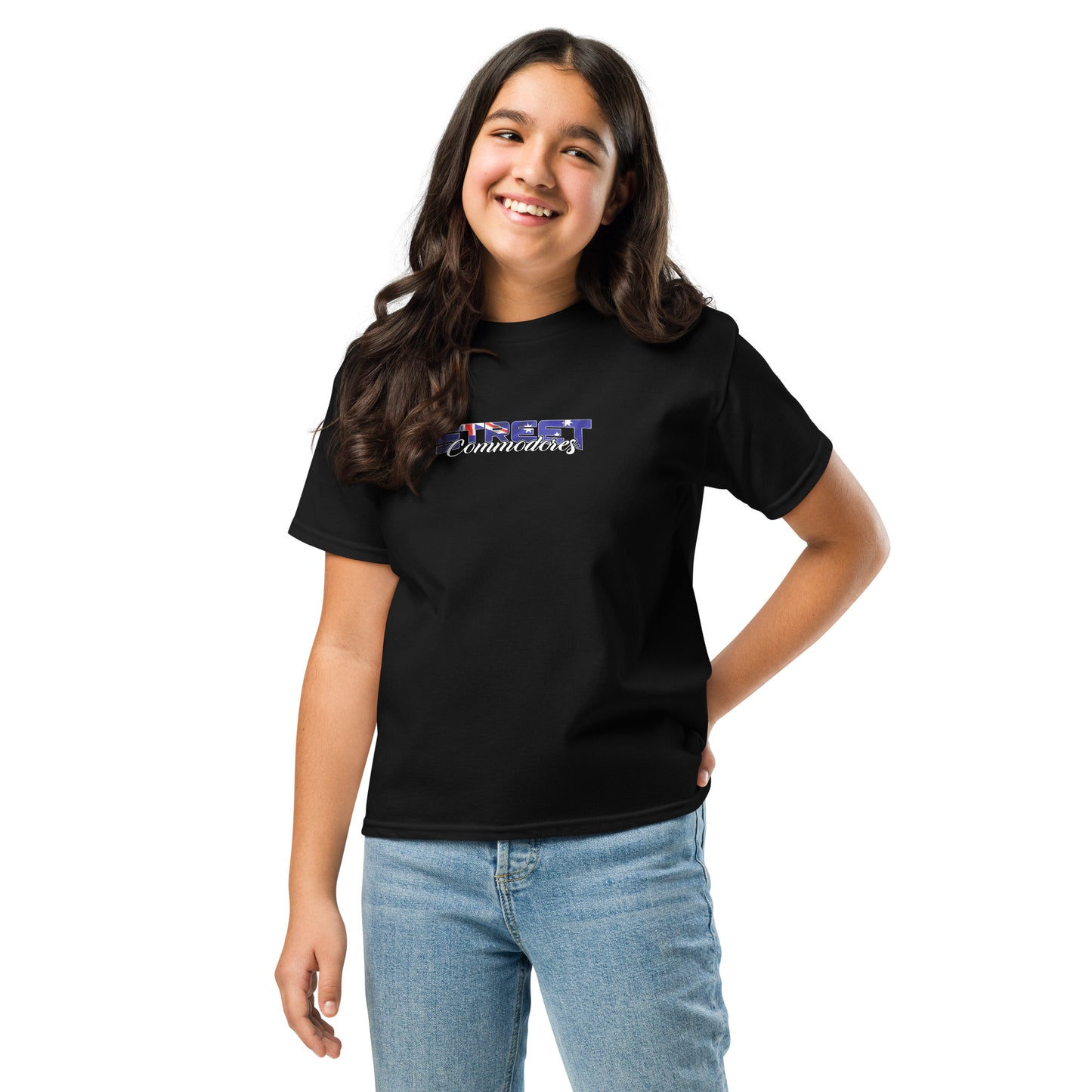 Street Commodores Signature Aussie Flag Kids Youth T-Shirt