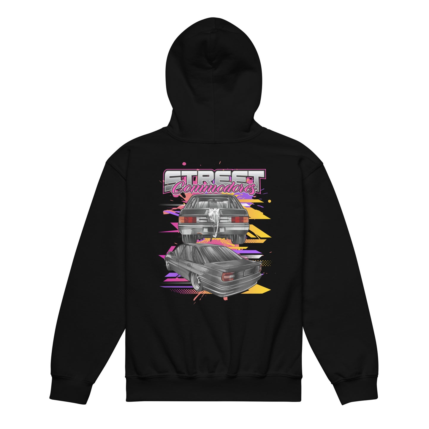 Street Commodores Retro Kids Hoodie